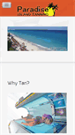 Mobile Screenshot of paradise-island-tanning.com